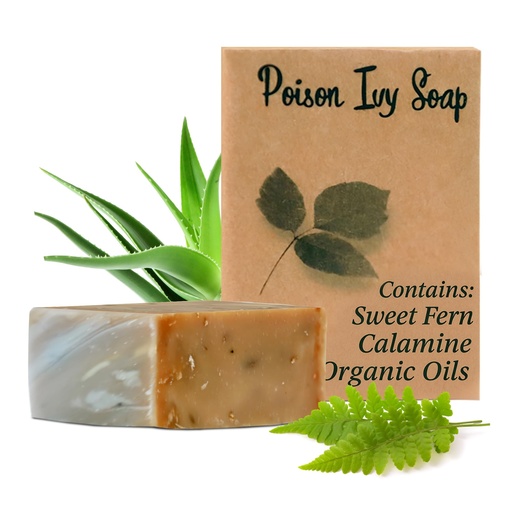 [BRSRAATYOUFW23Y3] Poison Ivy Soap Bar - All Natural Poison Ivy Treatment Soap with Sweet Fern, Oatmeal & Manuka Honey - Antibacterial Skin Cleanser for Soothing Itch & Rashes - Poison Ivy Oak Soap Bar (3.5 oz, 2-Pack)
