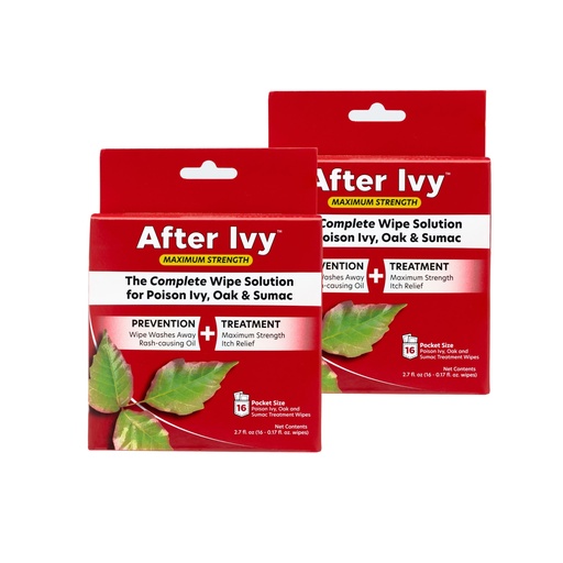 [BRSRAA34DMORYAA2] After Bite Ivy Relief & Treatment Wipes - Fast Itch Care for Poison Ivy Encounters - All-Purpose Outdoor for Emergencies - On-the-Go Portable - Camping & Hiking Essentials