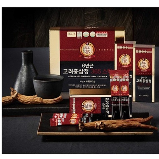 [BRSWGHA5BN5RSDLG] Golyeoinsam jeongwonsam 6 Years Korean Red Ginseng Extract Stick Individual Package 10ml X 30pcs Supports Healthy Energy, Vitality, Mood & More