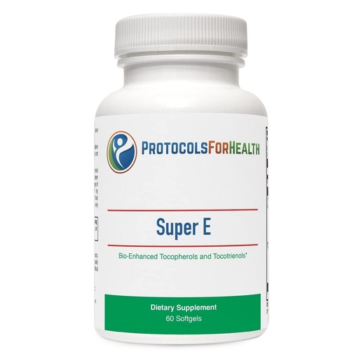 [BRSROZABPMHBUD33] Super E Dietary Supplements | Supports Cardiovascular, Nervous, and Reproductive Systems, 60 Softgels