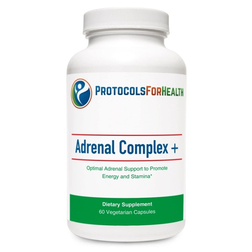 [BRSROZAPCAHQE3Q3] Adrenal Complex + Dietary Supplement - Promotes Energy Production and Stamina, 60 Capsules