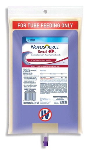 [BRSWGGQNAQBG2YAU] Nestle Clinical Nutrition Novasource Renal Nutritional Supplement, Ncl351801, 1 Pound