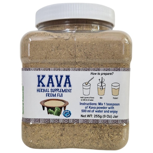 [BRSREYADBYDRGGT5] Authentic Noble KAVA Herbal Supplement (9 Oz Jar) Promotes Rest and Calmness, Finest Kava Kava Drink