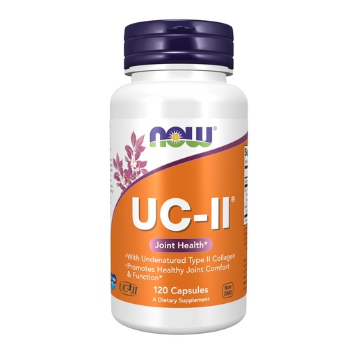 [BRSWIHQMCBYWODTU] NOW Supplements, UC-II Type II Collagen, 120 Veg Capsules
