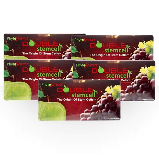 [BRSWK2Q6BB7RAHD4] 5 X Phytoscience Double Stemcell Best Anti Aging (Swiss Quality Formula) + Free Shipping