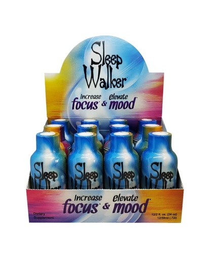 [BRSW2FL4OZ6A4HQ3] Sleep Walker Original Energy Shot (12 Count) (Original)