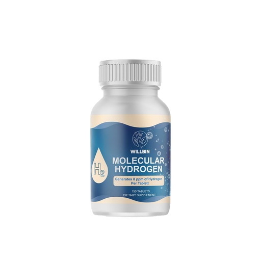 [BRSREEA3BEOWE3D2] 150ct Hydrogen Water Tablets - 8ppm Fast-Dissolving Molecular Hydrogen with Magnesium, Vegan Energy Booster & Brain Health Support, Non-GMO