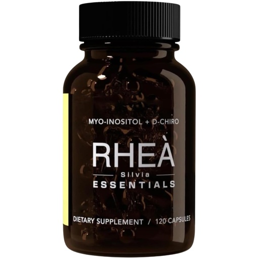 [BRSREHT3C4MG2DL6] RHEASILVIA Rhea Myo-Inositol & D-Chiro Inositol Supplement for Women | 40:1 Ratio with Myoinositol, Folate & Magnesium | Hormone & Metabolic Support | 30 Servings