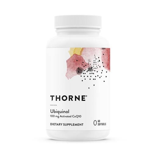 [BRSRY2TQDMDQIAD6] THORNE Ubiquinol, Coenzyme Q10 (CoQ10) 100 mg Supplement, 60 Softgels