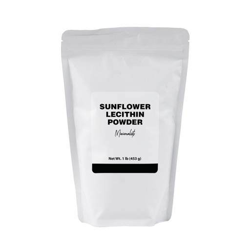 [BRSRGZYZDEBRUF34] Minimalist Sunflower Lecithin Powder, Ideal for Smoothies and Baking, Packaged for Convenience in a Resealable Bag (1 Pound)