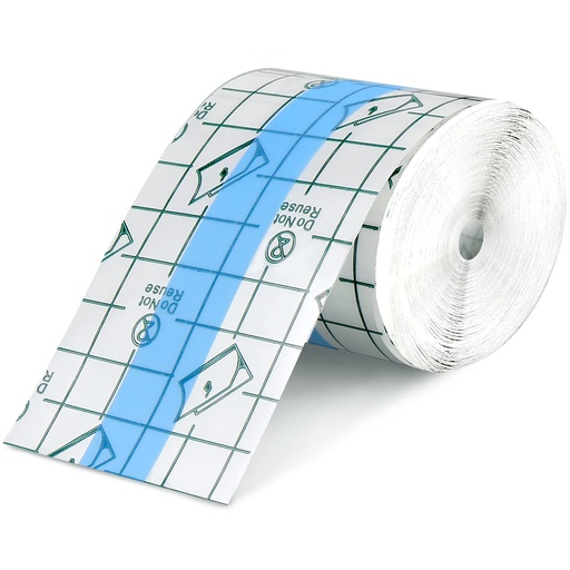 [BRSWYFIFPMNBE33G] Transparent Dressing Adhesive Bandage Waterproof Bandage Clear Adhesive Bandages Stretch Tape for Tattoos Swimming(2 x 394 Inch)
