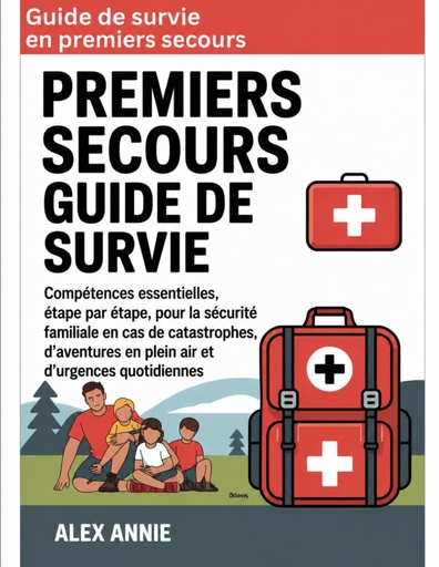 [BRSRYYYOCEPRGFD3] Guide de survie en premiers secours: Compétences essentielles, étape par étape, pour la sécurité familiale en cas de catastrophes, d'aventures en plein air et d'urgences quotidiennes (French Edition)