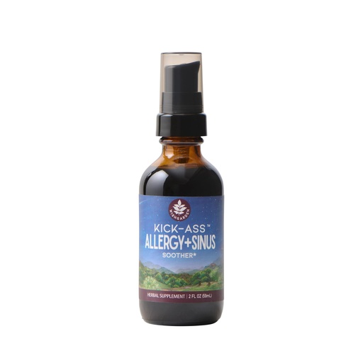 [BRSREZD5OR7RG336] WishGarden Herbs Kick-Ass Allergy & Sinus, Non-Drowsy Tincture, 2oz | Echinacea, Nettle & Yerba Santa, Healthy Histamine Response, Vegan, Gluten-Free