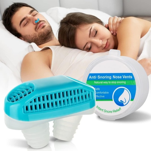 [BRSRGCYZBZ4AKF3H] Anti Snoring Devices for Men and Women, Soft and Comfortable Material, Easy to Use&Clean Blue