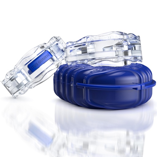 [BRSRGFD3CEIGEETU] SilentZzz – USA-Designed & FDA-Cleared All EVA Anti Snoring Mouthguards (1+1 Backup) – Adjustable Anti Snore Mouthpieces with Patented Design for a Silent Night`s Sleep, Small Size