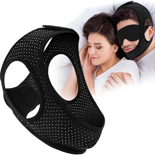 [BRSRYYYOCF6B6CLK] Anti Snoring Devices，Chin Strap for Sleeping Most Comfortable-GHED61