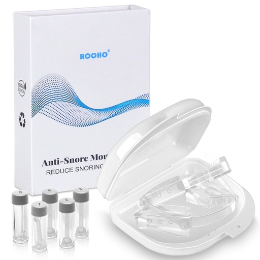 [BRSRGYYCOADWOEY3] Anti-Snore Mouth Guard+, Anti Snoring Mouthpiece,Anti-Snoring Mouth Guard Device for Men ＆ Women, Comfortable and Adjustable Reducing Snore Devices