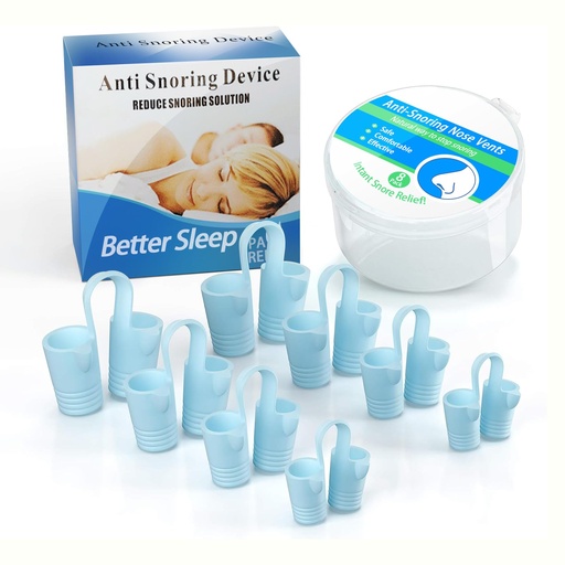 [BRSW2AITO4CAAHTP] 8pcs Anti Snoring Nose Vents Device that Work, Anti Nose Vents for Snoring Devices, Snoring Devices for Men, Nose Opener for Breathing Sleep, Stop Snoring Devices that Work for Men