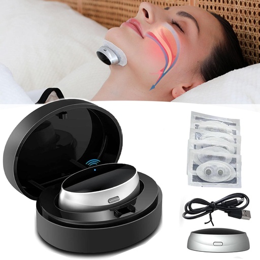 [BRSREEI2PMIRGDLL] Z3 Pro Snoring Solution, Z3 Pro Anti Snoring Device, 3 Adjustable Levels, 2025 Best Novanord Z3 Pro Snoring Solution, Breathe Easy, Sleep Soundly (1pc with 10 Patches)