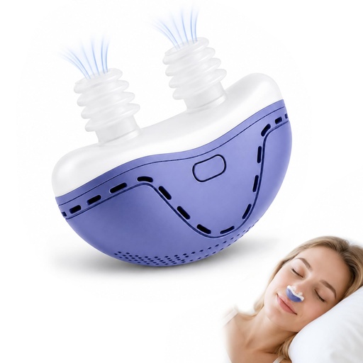 [BRSRGCYDOIPREYDU] Anti Snoring Device with Dual Airflow, Rechargeable Nasal Aid for Sleep