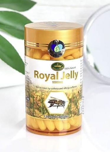 [BRSRA2T6CICGOCDV] Royal Jelly Nature ’s king royal jelly 1000mg royal jelly supplement 120soft capsules