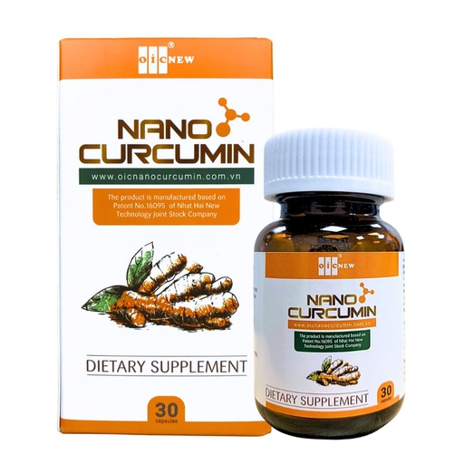 [BRSROAQFCB5AGAYU] Nano Curcumin - 30 Capsules - Nano Technology Increases Absorption Up to 99.9%, Promotes Digestive System, Relieves Gastric and Beautifies The Skin