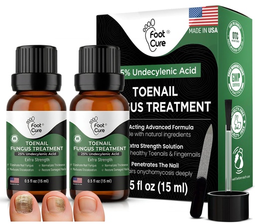 [BRSWYYI3BN5Q2H3X] Toenail Renewal Solution Extra Strength Care for Toe Nail & Fingernails - Nail Repair Solution for broken, Discolored Nails - Renews Damaged Cracked Ingrown Toenail Made In USA 0.50 Fl Oz - 2 Pack