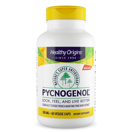 [BRSWIFYPAB7RG23M] Healthy Origins Pycnogenol Pine Bark 150 mg, 60 Veggie Caps