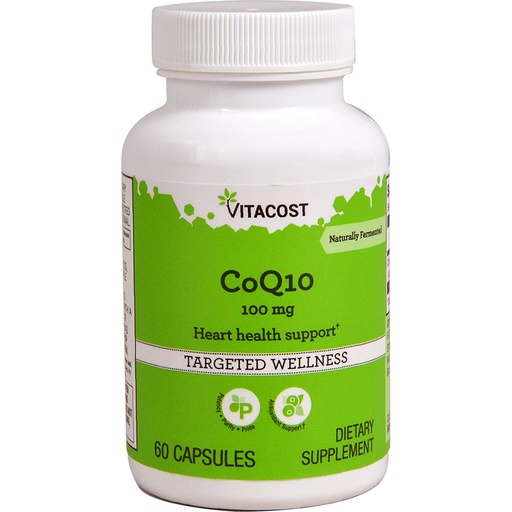 [BRSWIZT7BMHRUCI5] Vitacost CoQ10, 100 mg, 60 Capsules