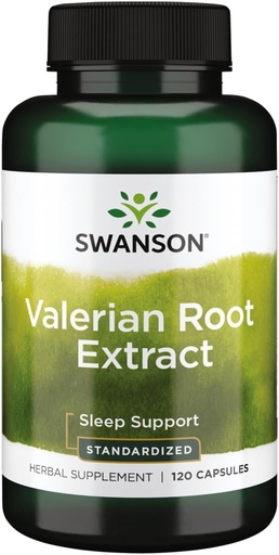 [BRSWIZQMOZ5B6CDE] Swanson Valerian Root (Standardized) 200 Milligrams 120 Capsules | One of Nature's Premier Herbs for Relaxation, Standardized to Valerenic Acid to Put Your Mind at Ease and Support Rest