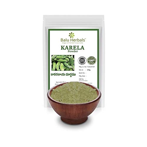 [BRSWGAQQBAIAAE3Z] 2 X Balu Herbals Karela Powder-100grms