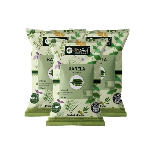 [BRSRGBAPAQFQMC3B] Karela Powder 100 g Pack of 3 Pure Bitter Melon Powder Plant Based Botanical Powder Traditional Herbal Preparation