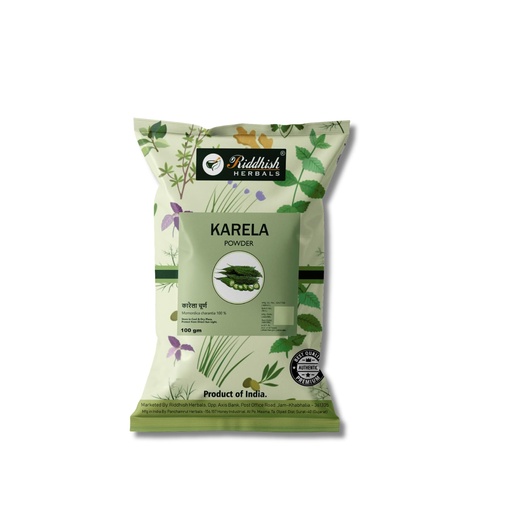 [BRSRGCT7CUHBOF3F] Karela Powder 100 g Pack of 1 Pure Bitter Melon Powder Plant Based Botanical Powder Traditional Herbal Preparation