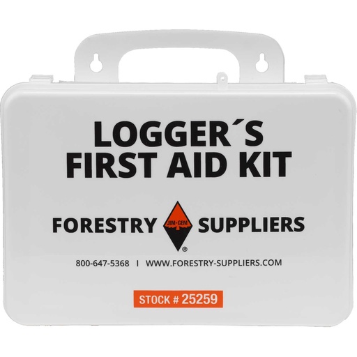 [BRSWKGQPBAGQEHLY] Forestry Suppliers Logger's First Aid Kits, Plastic Case