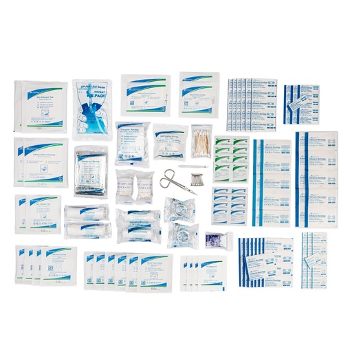 [BRSWKH3YCEDBKFLD] First Aid Kit Refill - 200 Piece - Extra Replacement Supplies for First Aid Kits, Loose Packed Restock Supply Pack