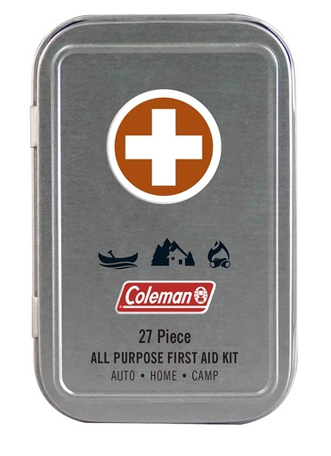 [BRSWIEAACECAAAAZ] Coleman All Purpose Mini First Aid Kit - 27 Pieces, Small