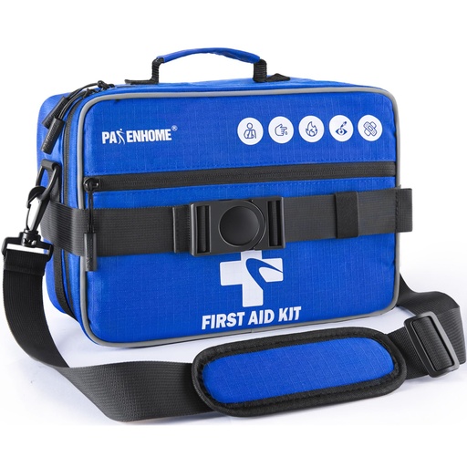 [BRSRGZD5CQBBSF35] 528 PCS Advanced First Aid Kit – Large 6-in-1 Modular Waterproof Well-Organized Emergency Kit for Home, Car, Travel, Camping, Boat & Outdoor