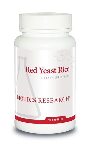 [BRSREAIHOR5G23I2] BIOTICS RESEARCH Red Yeast Rice - Citrin RYR 2400mg, mycotoxin Free, Cardiovascular Support, Healthy Aging, Blood lipids & Body Composition, 90 caps
