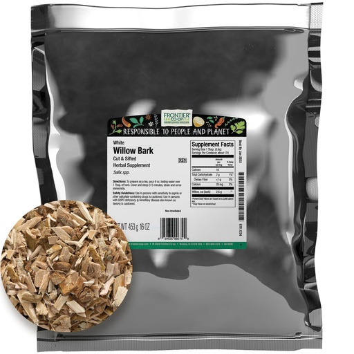 [BRSWIYQ4DIAAKCTC] Frontier White Willow Bark Cut and Sifted