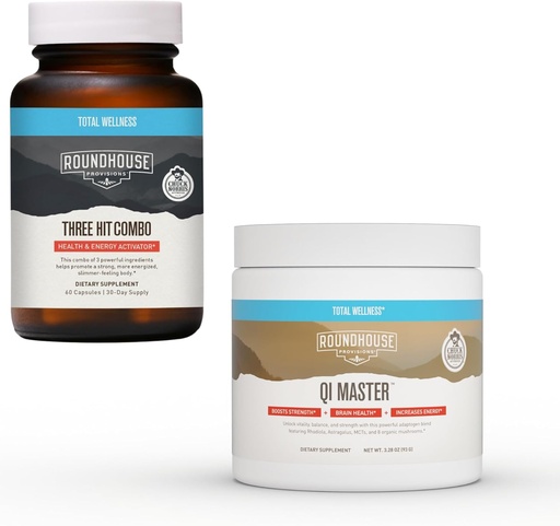 [BRSRABT6CMMW2DYZ] ROUNDHOUSE PROVISION 3 Hit Combo and Qi Master Power Bundle