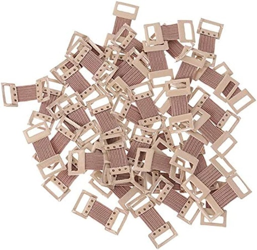 [BRSRYYICAAGQ2DT2] Elastic Bandage Clips, 30 Pack Bandage Wrap Clips Stretch Metal Clip, Swathe Fasteners Pins, Replaceable Fastener Wrap Clip for Various Types Bandages Bandaging Supplies