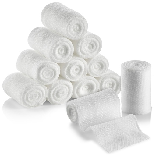 [BRSWYCD2B4MRS3Q4] Gauze Bandage Rolls - (12 Pack) 2 in x 4.1 Yards Per Roll of Medical Grade Gauze Bandage and Stretch Bandage Wrapping for Dressing All Types of Wounds and First Aid Kit by MEDca, (2-Inch, 12 Pcs)