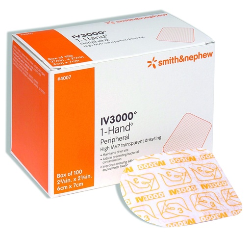 [BRSWIZY6AEOWAH3I] Opsite IV 3000 Dressing Box of 100/2.38 in.x 2.75 in.