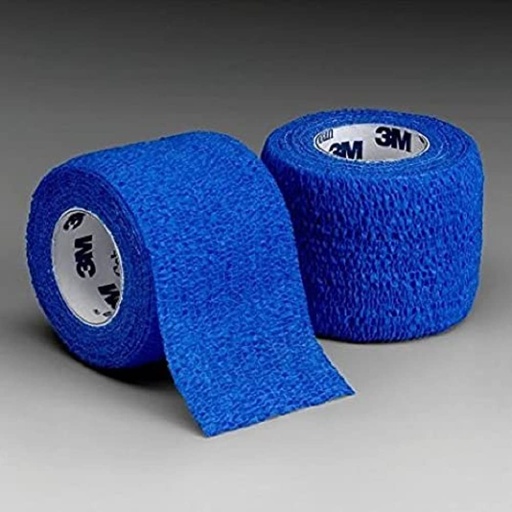 [BRSWIZL4AANRSHY7] 3M Sammons Presron Compression Bandage Coban Non Woven Material/Elastic Fibers 1 Inch X 5 Yard Non Sterile