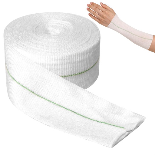 [BRSRA232CAMQAYI3] Tubular Elastic Sport Bandage 2inch x 32.8 Feet Reusable Sleeve Stretch Dressing Retainer Gauze Stockinette Tubing for Arm Knees Legs