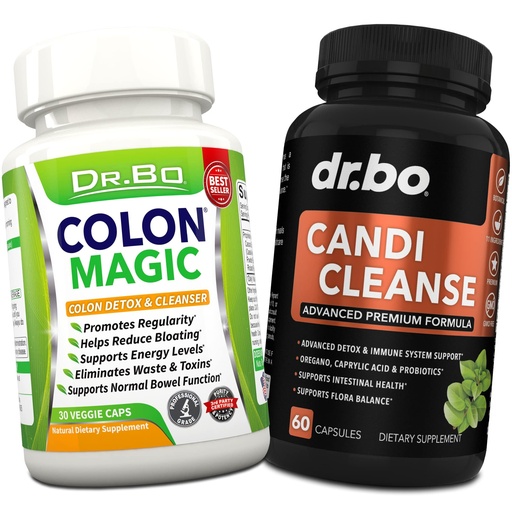 [BRSRM2QRCBYRA33P] Colon Cleanse Candi Detox Formula - Natural Bowel Cleanser Pills for Intestinal Bloating & Anti Overgrowth Cleansing for Women & Men - Daily Constipation Relief Supplement Gut Stomach Balance Control