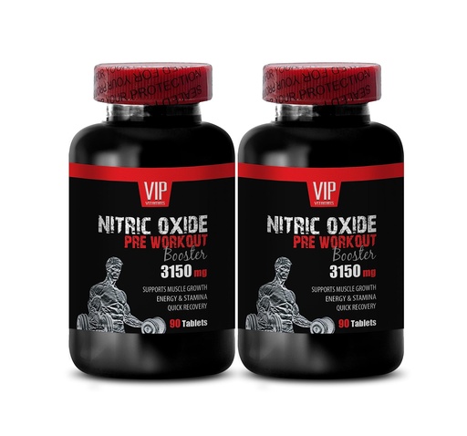[BRSRAC33BUPQ2F3G] AAKG Nitric Oxide Circulation - Nitric Oxide Unique Complex - OKG Muscle Strength, GKG Nitric Oxide Endurance, AKIC Workout Booster, Nitric Oxide pre Workout, Nitric Oxide 2 Bottles 180 Tablets