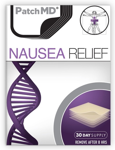 [BRSREZTQPMJQKF3U] PatchMD Nausea Relief Patch - 30 Day Supply