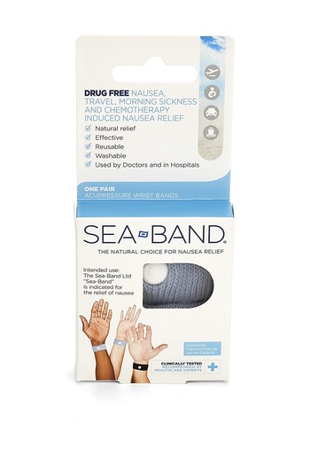 [BRSWIGIZOR7AAALI] Sea-Band Sea-Band Acupressure Wrist Bands, 3 Pairs