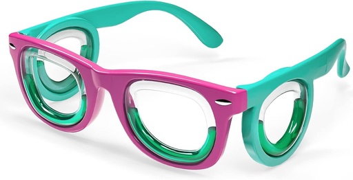 [BRSRE2T5AEJQEH3P] Hion Kids Anti-Motion Sickness Smart Glasses (for 3-8 Year Olds) – Ultra-Light Portable Nausea Relief Liquid Glasses for Carsickness, Airsickness, Seasickness – Kids Travel/Cruise Essentials (Green)